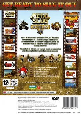 Metal Slug Anthology box cover back